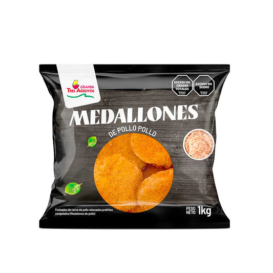 Medallones de Pollo 3 Arroyos 1kg